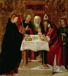 A circuncisão e a apresentação no templo, c.1535